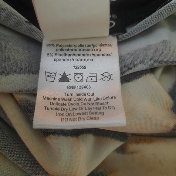 Venus Womens Multi Animal Print Sleeveless Maxi Dress Size Medium - Picture 5 of 7